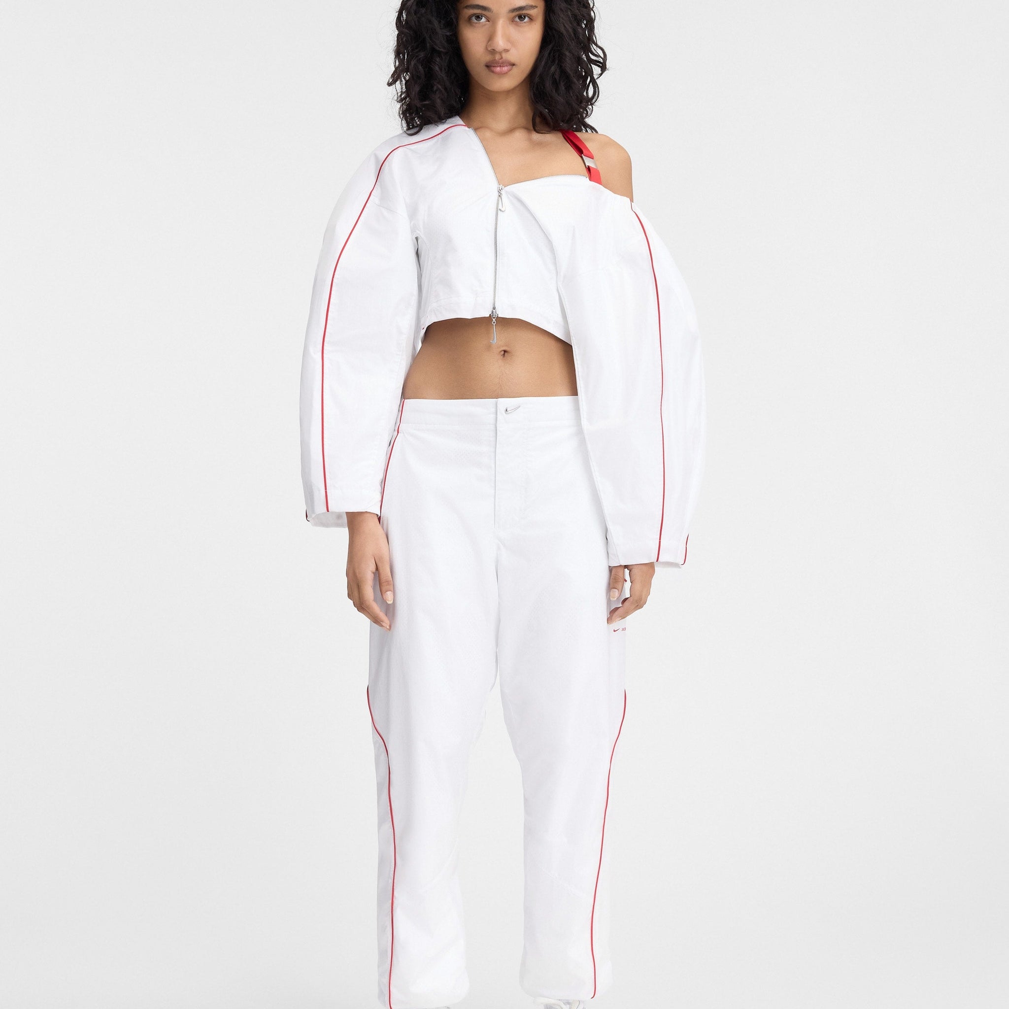 The JACQUEMUS+NIKE round jacket