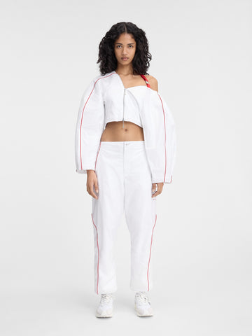 The JACQUEMUS+NIKE round jacket